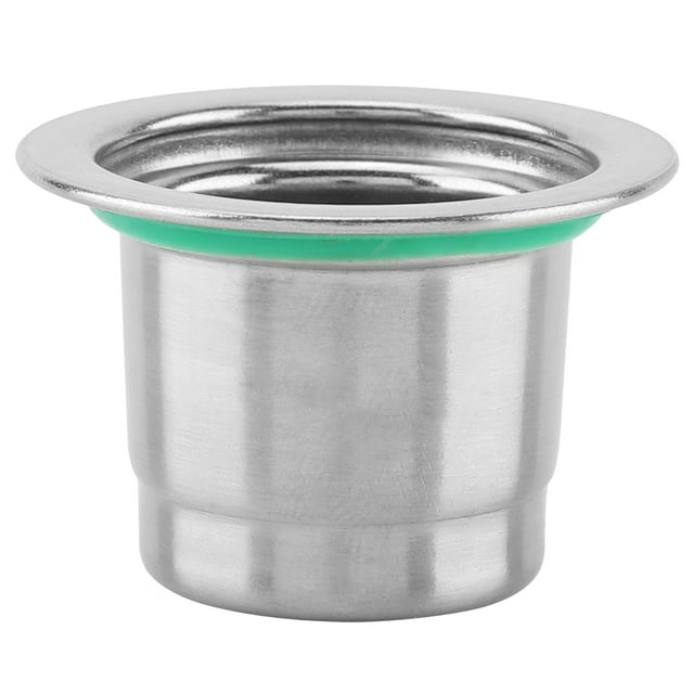 Eatbuy Capsule de café réutilisable - Capsule de café en Acier Inoxydable Capsule de café réutilisable Tasse de Filtre Lavable pour Machine à café à Prise Manuelle Simple
