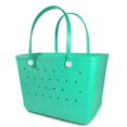 thumbnail image 1 of Bolso de Playa Grande Impermeable Verde de Goma Uwyriwooq, 1 of 5