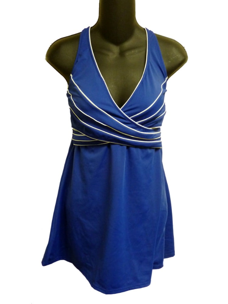 tropical escape swim dress