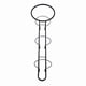 thumbnail image 1 of Soporte De Fútbol, ​​​​estante De Almacenamiento De Pelotas, Práctico Y Móvil, Hierro Resistente, Duradero Para Estante De Secado De Bolas Para Estante De Secado De Ropa, 1 of 7