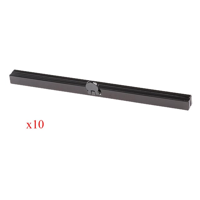 19cm - Coser en monedero Monedero de noche Cierre de broche dix paquetes 10x gris acero perfecl Asa de monedero de metal de moda
