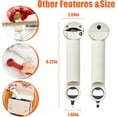 thumbnail image 3 of HEYMKGO Jar Opener for Seniors with Arthritis, Magnetic Can Opener for Weak Hands, Retractable Bottle Opener Get Lids off, White, 3 of 8