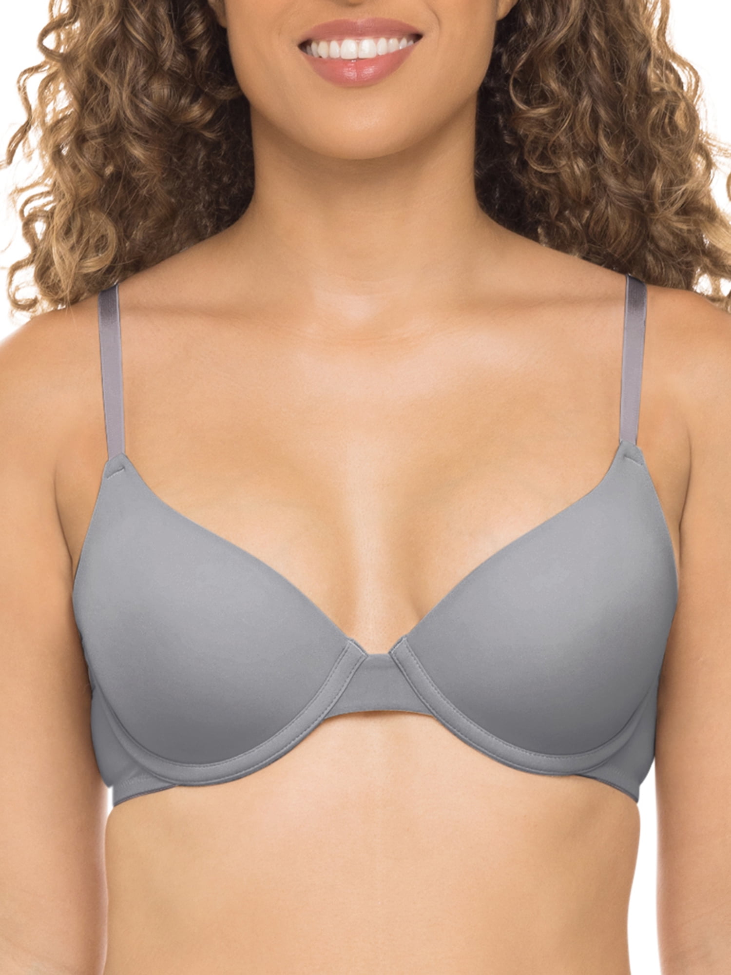 No Boundaries Juniors' Lightly Lined Underwire T-Shirt Bra