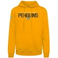 thumbnail image 2 of Men's Levelwear Gold Pittsburgh Penguins Podium Carve Pullover Hoodie, 2 of 3