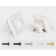 thumbnail image 2 of Barra de Cortina Ajustable KAMANINA 81-305 cm Metal Blanco, 2 of 9