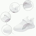 thumbnail image 5 of Kogui Kids Sneakers for Girls Girls Shoes Toddler Sneakers Casual Walking Footwear for Toddler/Little Kids Size 13 (White,Little Kids 13), 5 of 6