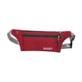 thumbnail image 5 of Running Waist Pack Lightweight Adjustable Waist Pouch for Gym Sports Fitness Red, 5 of 9