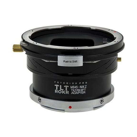 Fotodiox M645-NikZ-TLTROKR Tilt & Shift Lens Mount Adapter for Nikon Z Mount Camera Body