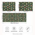 thumbnail image 2 of Yayeee Pillowcase Standard Size Set of 2 Satin Wrinkle Resistant Pillow Case, Christmas Tree, 2 of 8