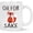 White, variant on Futtumy Unique Cute Fox Mugs Gifts, Oh, For Fox Sake Coffee Mugs, Novelty Funny Gifts, Birthday Gifts, Christmas Gifts, White Red 11 fl oz Coffee Mugs Ceramic Mug Tea Cup