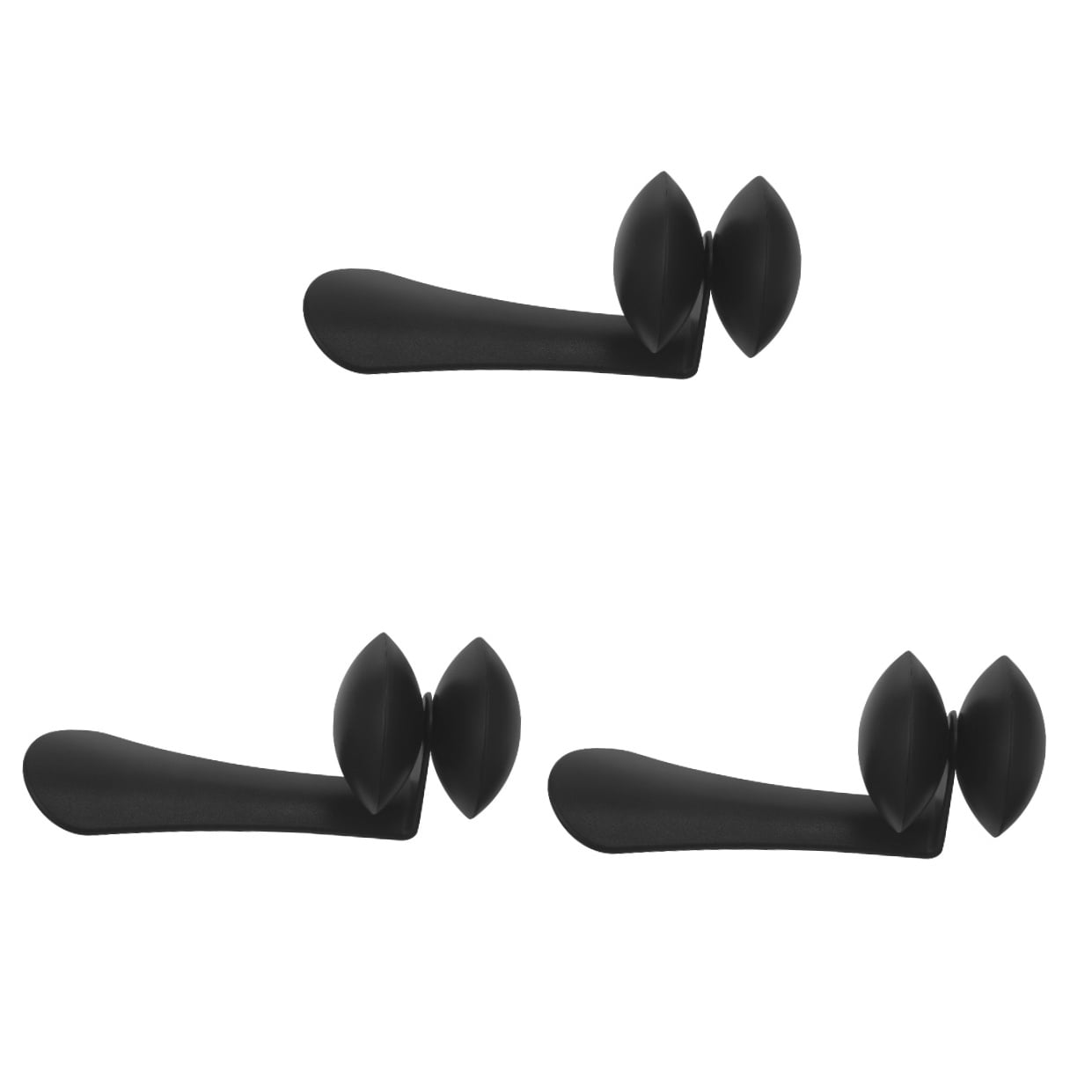 OUNONA 3pcs Perform Tambourine Foot Tambourine Percussion Instrument Accompaniment Foot Shaker