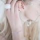 thumbnail image 4 of Charm Womens Pulsera Joyería Pulsera Regalo Brazalete Ajustable Plata Moda Pulseras Pulsera, 4 of 4