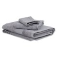 thumbnail image 1 of Juego de Toallas de Baño de Algodon Suaves Absorbentes y Resistentes Set de 3 Piezas Gris Gaon, 1 of 5