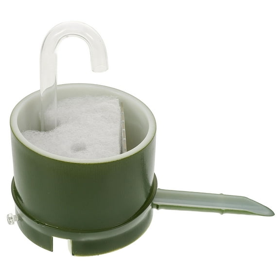 Masteelf Fish Tank Pump with Filter Filters for Canister Aquarium Water Green