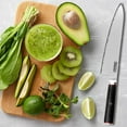 thumbnail image 6 of Qulajoy VG10 Chef Knife, Japanese 10Cr15MoV Steel Chefs Knives, Sharp Slicing Knife for Meat Vegetable (8 Inch Chef Knife), 6 of 6