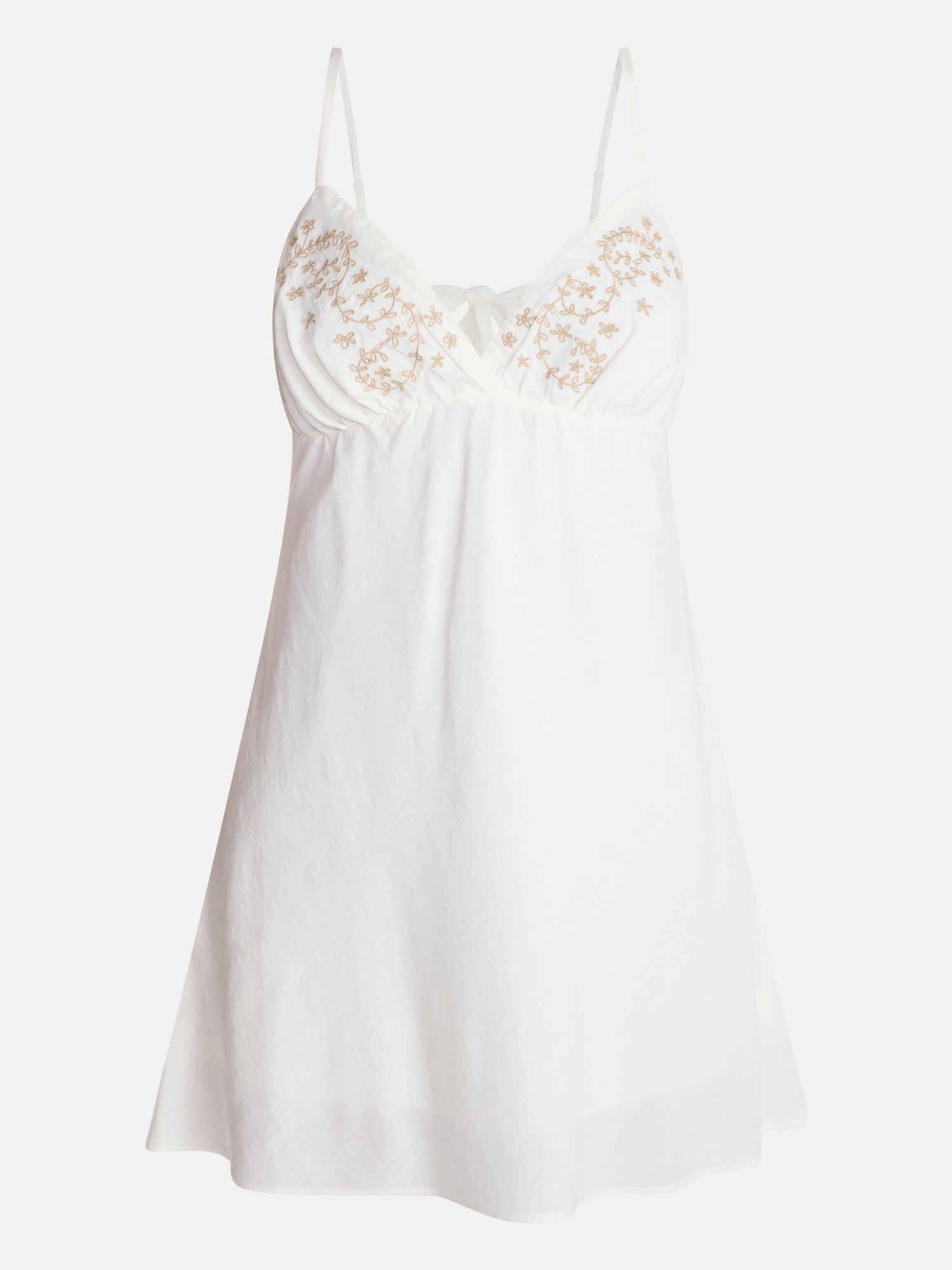 No Boundaries Embroidered Mini Dress, Women's XXS-XXL
