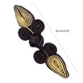 thumbnail image 3 of Ywmsfl Chinese Cheongsam Buckle Traditional Knot Fastener Peach Shape Knot Buttons Handcraft Clothing Decorative Accessory, 3 of 6