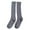 Dark Gray, variant on JeashCHAT Winter Women Coral Fleece Socks Middle Tube Sleeping Home Solid Calf Socks