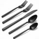 thumbnail image 1 of Juego de cubiertos Alata Cube Black 20 piezas de acero inoxidable, 1 of 6