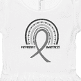 thumbnail image 4 of Inktastic Parkinson's Awareness Ribbon Rainbow Girls Toddler Dress, 4 of 5