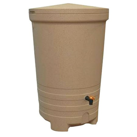 fiskars barrel rain polyethylene granite spice gal walmart