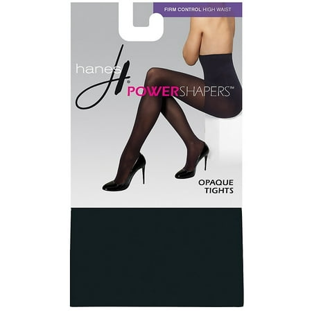 Hanes Shaper - hanes women's firm control high waist power shapers opaque tights