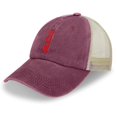 thumbnail image 3 of Queen of Hearts Wine Red Hat Adjustable Funny Fashion Unisex Baseball Cap for Men Women, 3 of 7