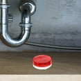 thumbnail image 4 of TABLZONE Water Leakage Alarm Water Leak Detector Sensor Alarm Red ABS Overflow Alarm for Under Sink Protection 1Pcs, 4 of 8