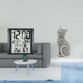 thumbnail image 2 of Reloj De Pared Digital Moderno Y Estatua De Gato. Figura Decorativa De Resina Para Dormitorio, Sala De Estar, Escritorio De Oficina, Entrada Y Estantería. Versátil Y Práctica., 2 of 8