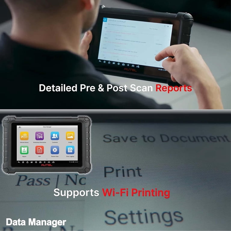 Autel MaxiCheck MX900 OBD2 Diagnostic Scanner, Upgraded MX808, Bi
