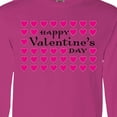thumbnail image 4 of Inktastic Happy Valentine's Day Long Sleeve T-Shirt, 4 of 5