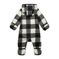 thumbnail image 2 of Wonder Nation Baby Microfleece Pram with Hood, Size 0M-12M, 2 of 3