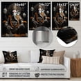 thumbnail image 4 of Designart "Ganesha s Divine Presence in Hinduism I" Hinduisim Metal Wall Art Prints, 4 of 5