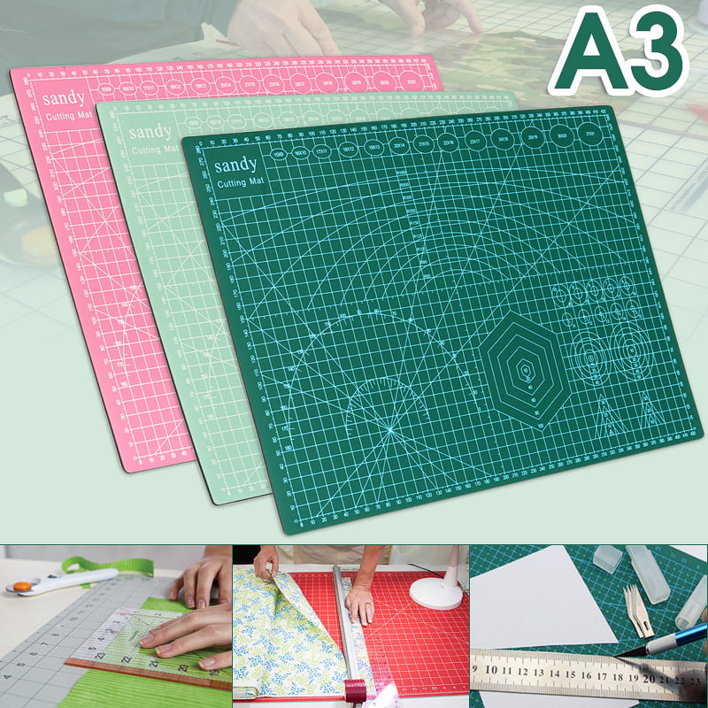 A2 Cutting Mat Self Healing Non Slip Craft Quilting Printed Grid Lines DIY 