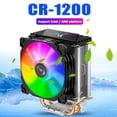 thumbnail image 3 of Ventilador de enfriamiento de CPU Baoblaze, ventilador de 9 cm, rodamiento hidráulico, 3 of 8