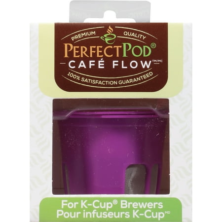 Cafe Flow Reusable K Cup | Compatible with Keurig and Select Single Serve Coffee Makers
