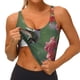 thumbnail image 3 of Fotbe Humming Bird 1 Sujetador Deportivo Largo sin Aros para Mujer con Almohadillas y Soporte Medio, Transpirable y Absorbente, Camiseta Tipo Chaleco o Tank Top-Large, 3 of 8