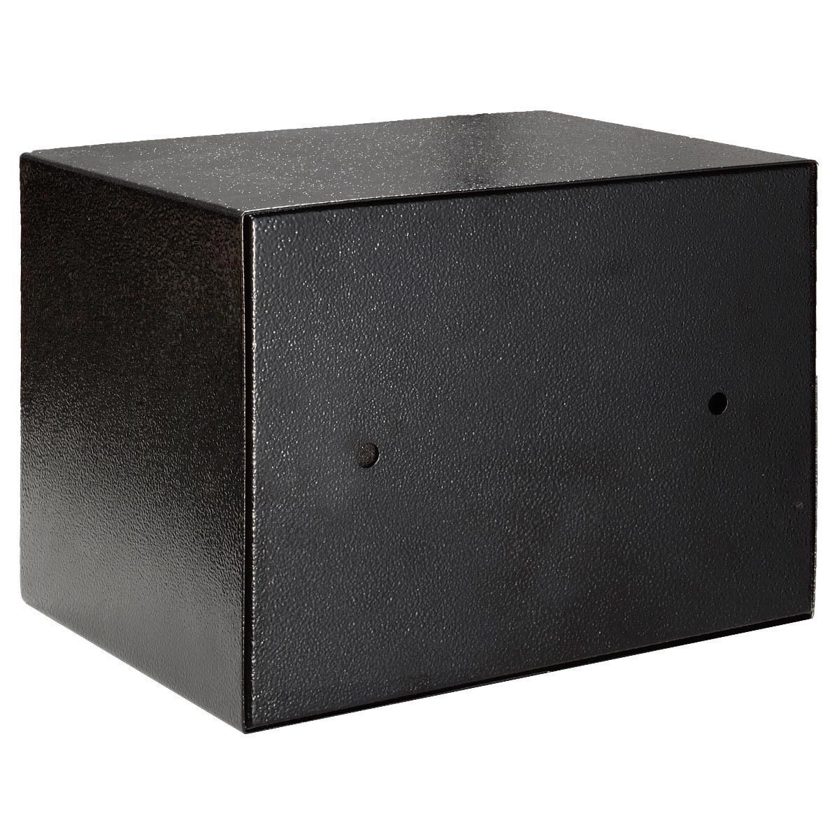 CB15251 Safe Box Small Digital Electronic Keypad with Lock for Home Office Hotel Gun, Black