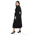 thumbnail image 3 of Vestido midi de terciopelo Roman Fashion /Juvenil, 3826 (Negro) negro CH, 3 of 5