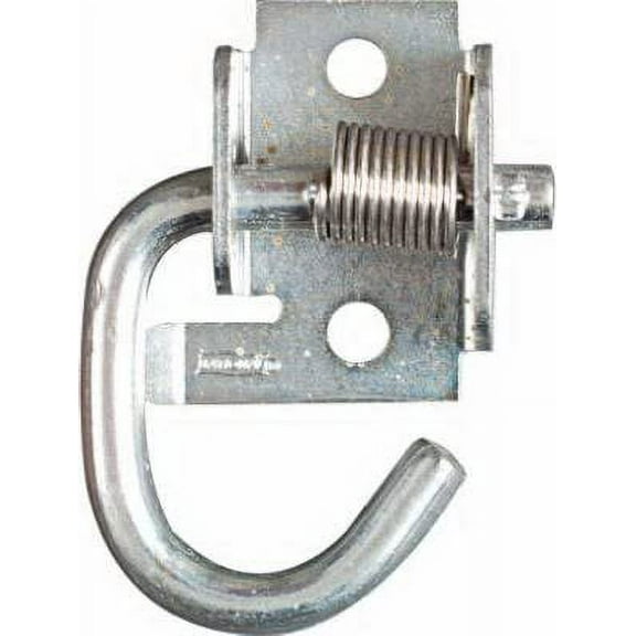 N237-040 Spring Rope Hook, Zinc - Quantity 5