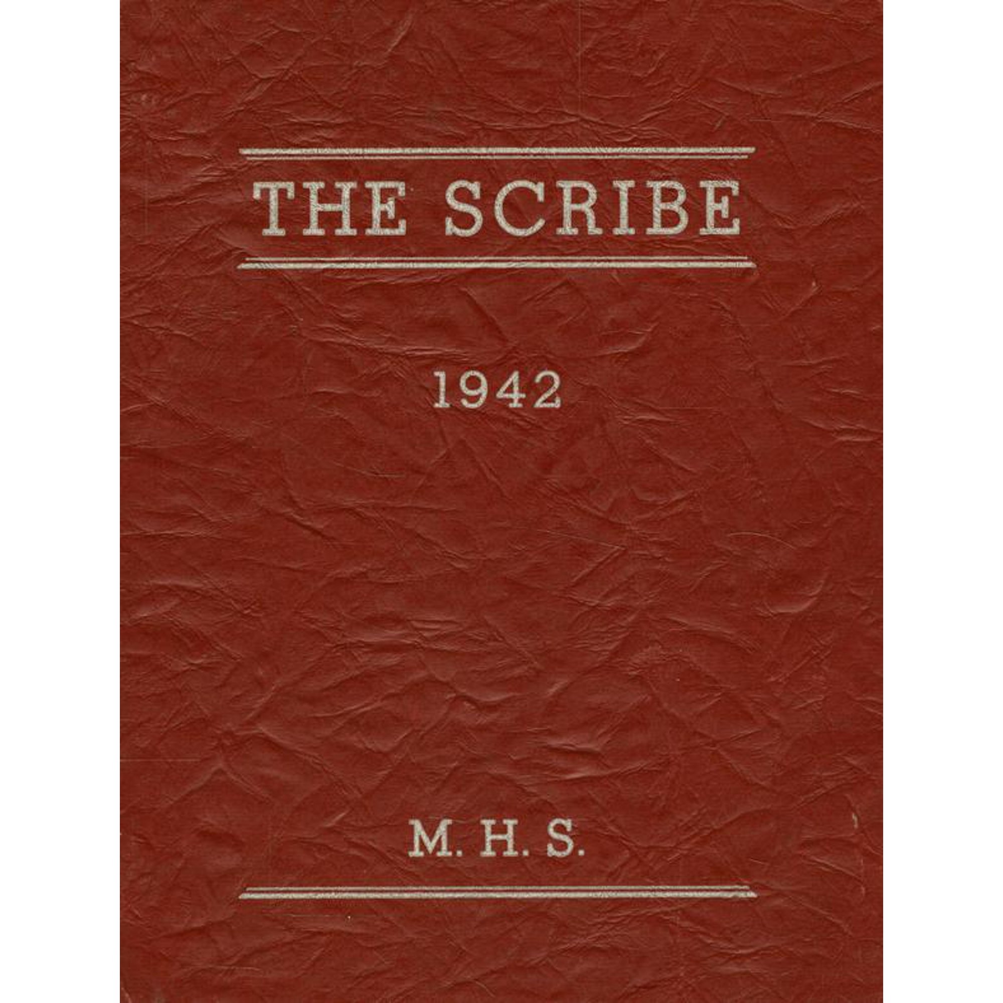 (Custom Reprint) Yearbook: 1942 Marlette High School - Scribe Yearbook (Marlette MI)