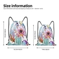thumbnail image 2 of Fotbe Cactus Bolsa Mochila con Cordón Estampada, Bolsa de Gimnasio Deportiva, Bolsa Cinch, Bolsa con Cordón para Hombres y Mujeres-Medium, 2 of 6