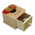 thumbnail image 3 of Juguete de bola de madera, educativo preescolar, juego de actividades, caja de permanencia de objetos de madera para bebés, niños y niñas, regalo sant, 3 of 9