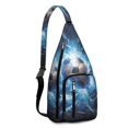 thumbnail image 1 of Training Essential Sling Backpack - Sports Print Shoulder Bag for Baseball, Football & Athletic Gear, 1 of 4