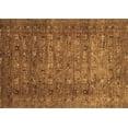thumbnail image 1 of Ahgly Company Indoor Rectangle Abstract Brown Modern Area Rugs, 4' x 6', 1 of 4