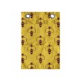 thumbnail image 1 of Queen Bee Hanging Pocket Organizer, Geometric Honey Lover with Wings Nature Theme Bumblebee Design, Printed Polyester Storage Bag with Pockets, 14" x 20", Earth Yellow Seal Brown, 1 of 2