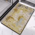 thumbnail image 4 of Modern Abstract Gray Runner Rug - 20x32 inch: Adds a Luxurious Feel to Any Room - Non-Slip, Low Pile, Washable, Soft, Ideal for Kitchen, Bathroom, 4 of 5