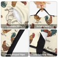 thumbnail image 6 of Rooster and Name Beige Pattern Teens Toddler Nap Mat with Pillow, Sleeping Mat Bag for Preschool Daycare 51"x22", 6 of 6