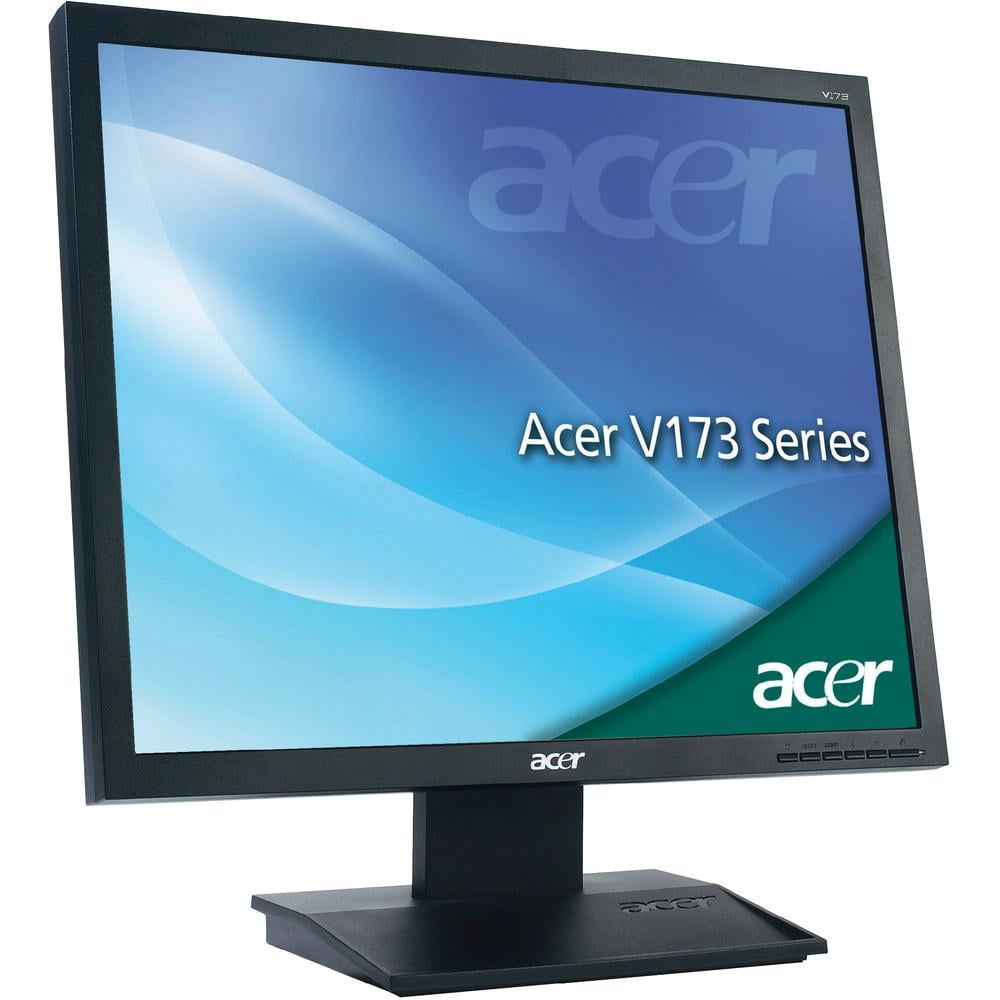 Refurbished Acer 17" LCD V173 VGA Monitor with power cord and vga