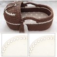 thumbnail image 3 of KAIYANG Cesta de madera para tejer a crochet, base para cesta de crochet, herramienta para tejer a crochet, accesorios para el suelo hechos a mano (ovalada), 3 of 4